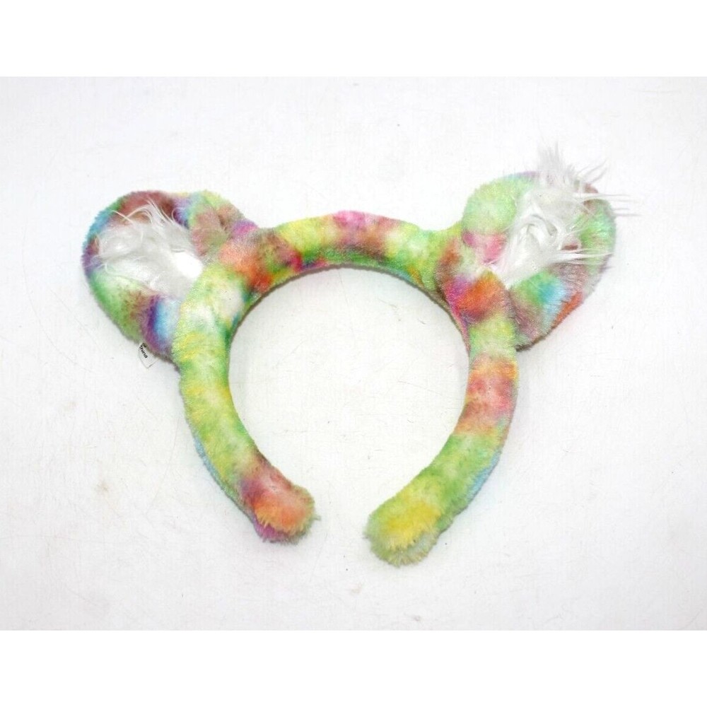 Great Wolf Lodge Ears Tye Dye Headbands Colorful Limited Edition Rainbow HTF #4